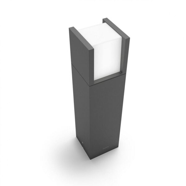 Stalp LED pentru iluminat exterior Philips Arbour, 6W (47W), 600