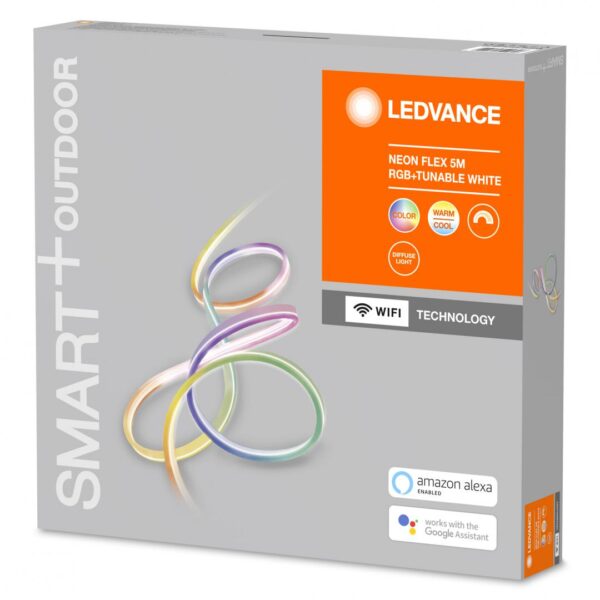 Banda LED RGB inteligenta Ledvance SMART+ Wifi NEON FLEX MULTICOLOR,