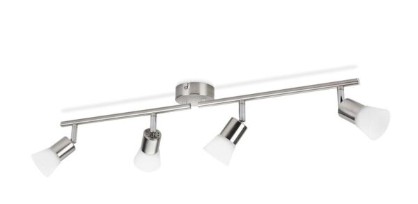Spot Philips Essentials Decagon, 4x4.3W, 1360 lm, IP20, 14.5x72.5x18cm, Crom