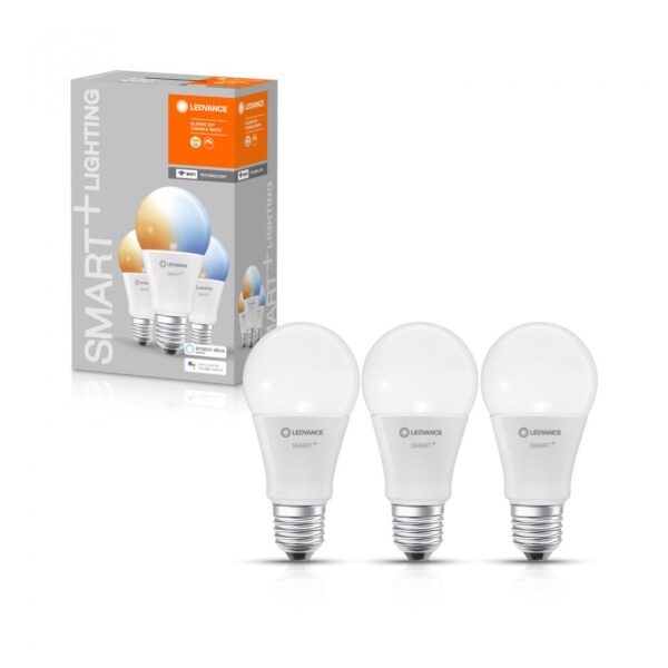 3 Becuri LED inteligent Ledvance SMART+ WiFi Classic Tunable White