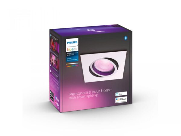 Spot LED RGB incastrat Philips Hue Centura, Bluetooth, GU10, 5.7W, - Image 3