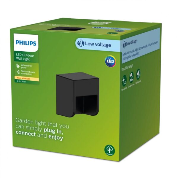 Lampa LED pentru exterior Philips GRITS GARDENLINK, 1.5W, 180 lm,