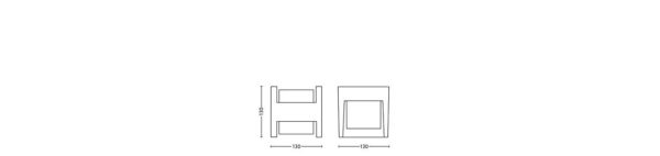 Aplica LED pentru exterior Philips ARBOUR UP&DOWN, 3.8W, 800 lm, - Image 4