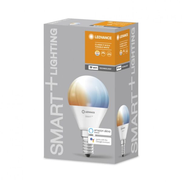 Bec LED inteligent Ledvance SMART+ WiFi Mini Bulb Tunable White