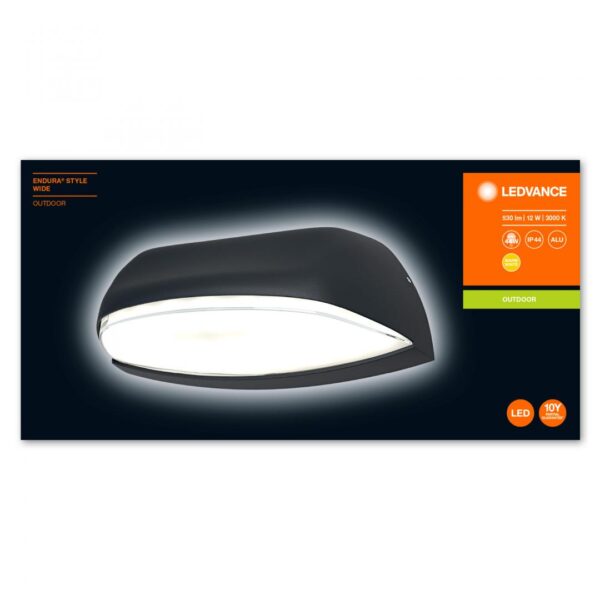 Aplica LED pentru exterior Ledvance Endura Style Wide, 12W, 530