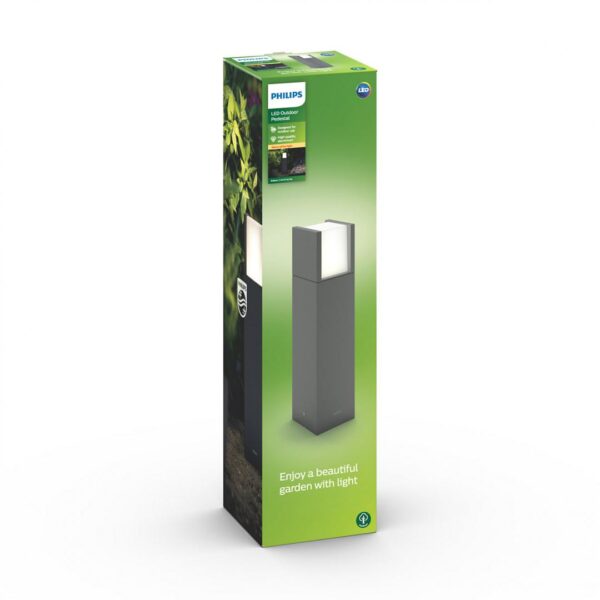 Stalp LED pentru iluminat exterior Philips Arbour, 6W (47W), 600 - Image 5