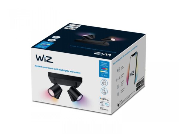 Spot LED RGB WiZ Imageo SQ, Wi-Fi, Bluetooth, control vocal, - Image 3