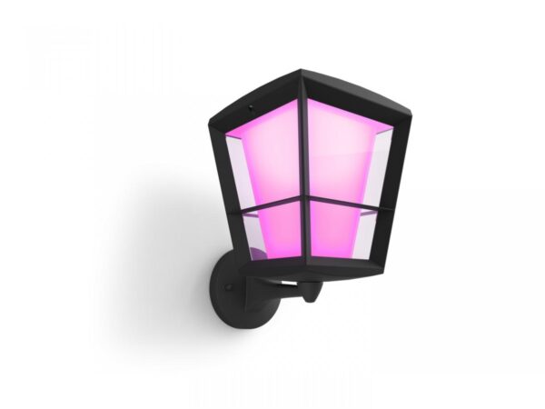 Aplica tip felinar LED RGB pentru exterior Philips Hue Econic