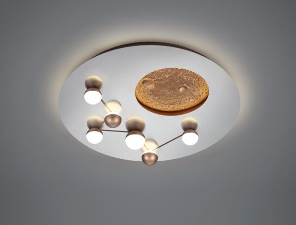 Plafoniera LED Trio ZODIAC, 43W, 4300 lm, lumina alba (2300+3000+4000K),