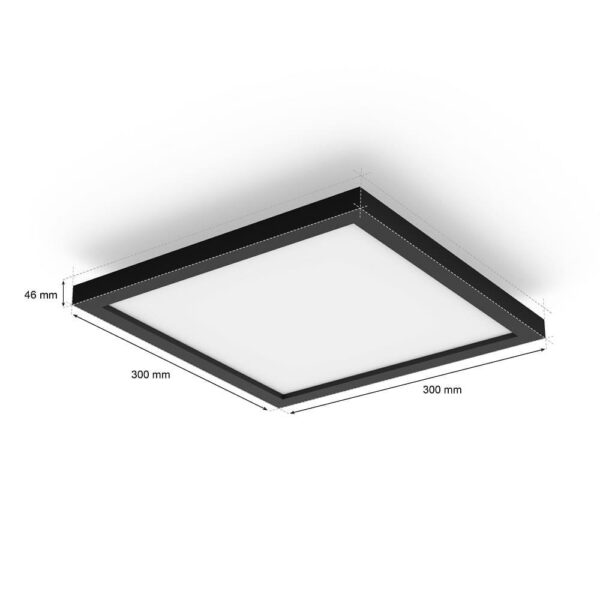 Panou LED Philips Hue Aurelle SQ, Bluetooth, 19W, 1940 lm,