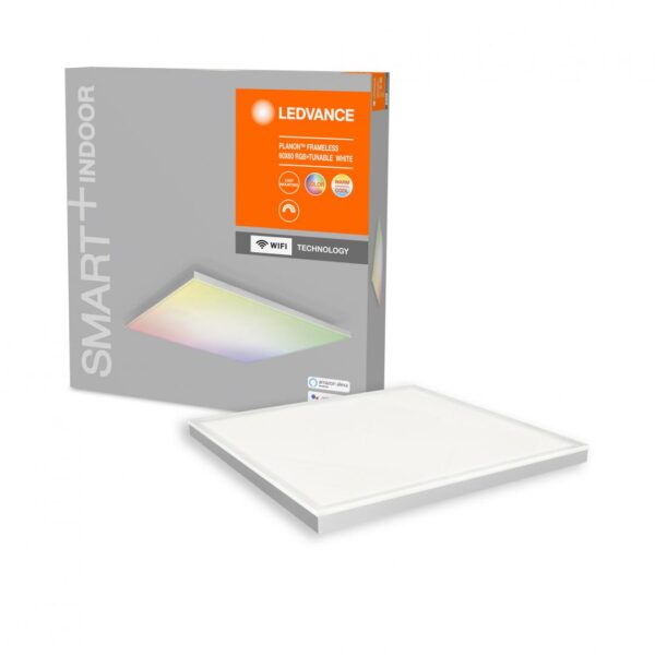 Panou LED RGB inteligent Ledvance SMART+ Wifi PLANON 600, 40W,