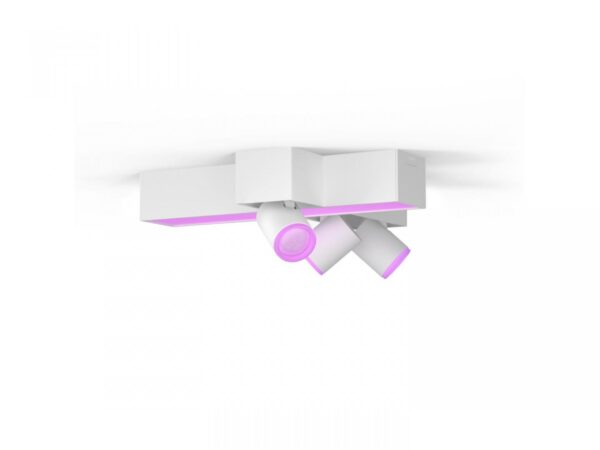 Plafoniera LED RGB Philips Hue Centris, Bluetooth, cu 3xGU10 incrucisate, - Image 3