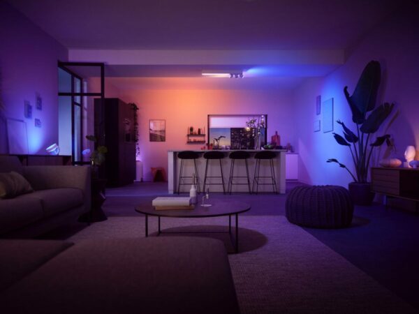 Plafoniera LED RGB Philips Hue Centris, Bluetooth, cu 3xGU10, 3x5.7W