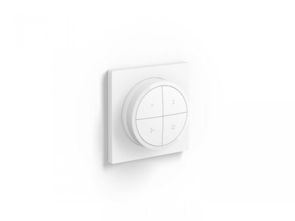 Intrerupator Philips Hue Tap, Wireless, 4 butoane configurabile, IP20, 6cm,