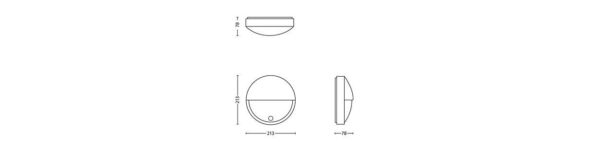 Aplica LED pentru exterior cu senzor de miscare Philips Capricorn, - Image 4