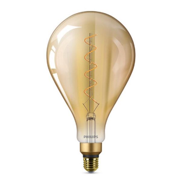 Bec LED vintage (decorativ) Philips Classic Gold Giant A160, EyeComfort, - Image 3