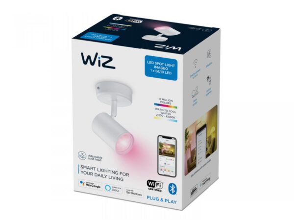 Spot LED RGB WiZ Imageo, Wi-Fi, Bluetooth, 4.9W, 345 lm, - Image 3