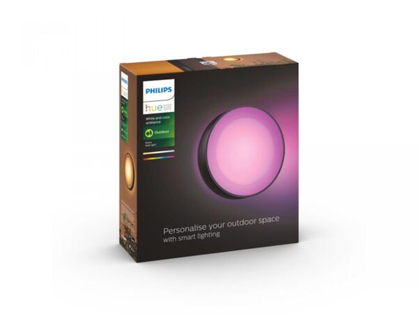 Aplica LED RGB pentru exterior Philips Hue Daylo, 15W (80W),
