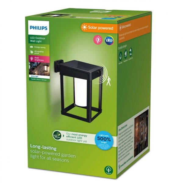 Aplica LED solara pentru exterior cu senzor de miscare Philips