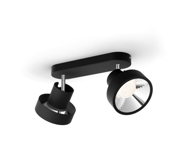 Spot LED Dublu Philips Bukko, 24V, 2x4.3W, 800 lm, intensitate