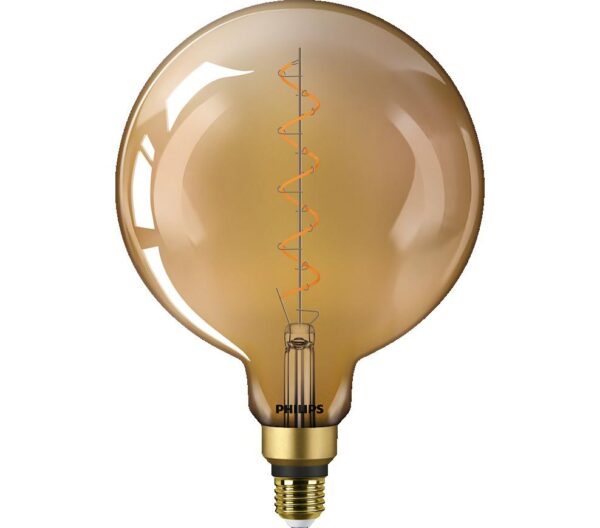 Bec LED vintage (decorativ) Philips Classic Gold Giant G200, EyeComfort,