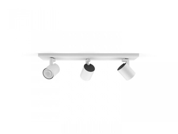 Spot LED Triplu Philips Hue Runner, Bluetooth, 3xGU10, 3x5.5W, 1050 - Image 3