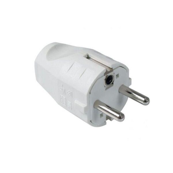 Stecker demontabil cu protectie dubla pentru cordoane, H03VV-F 3G ,Culoare