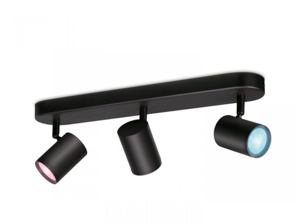 Spot LED RGB WiZ Imageo, Wi-Fi, Bluetooth, 3x4.9W, 1035 lm,