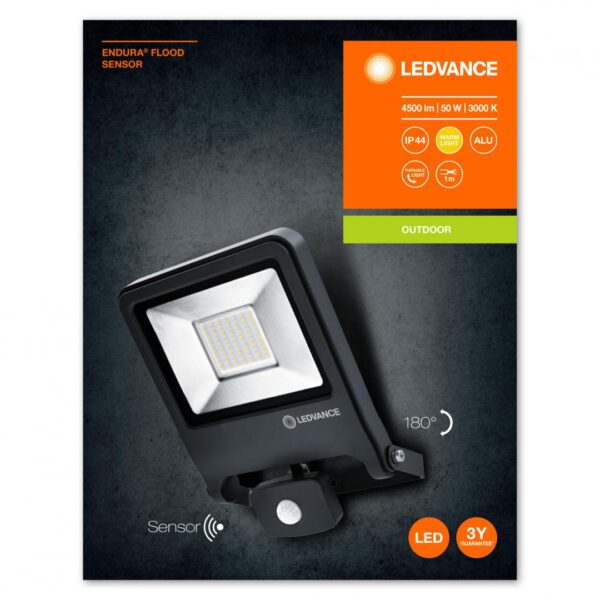 Proiector LED cu senzor de miscare si lumina Ledvance ENDURA