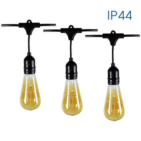 Ghirlanda pentru exterior Vivalux SWING-T, 5xE27, max. 300W/1 şir; 450W/2-10