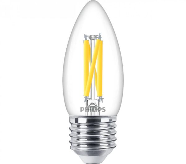 Bec LED Philips Classic B35, EyeComfort, E27, 3.4W (40W), 470