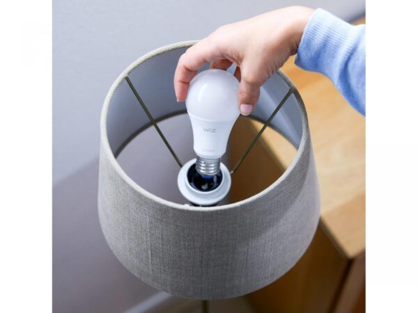 2 Becuri LED inteligente WiZ Connected Whites A60, Wi-Fi, E27,