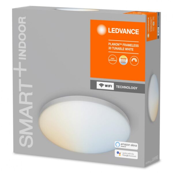 Plafoniera LED inteligenta Ledvance SMART+ Wifi Planon 300, 20W, 1700