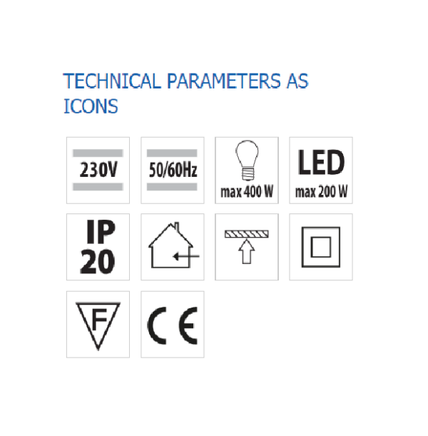 Senzor de miscare aplicat IR Vivalux ROGER, 230V, IP20, Ø76x20.2mm, - Image 4