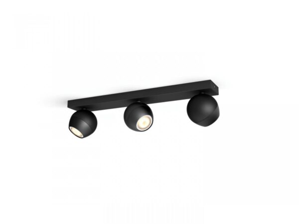 Spot LED Triplu Philips Hue Buckram, Bluetooth, 3xGU10, 3x5W, 1050 - Image 3