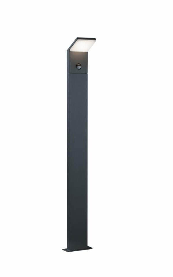 Stalp LED integrat pentru exterior Trio Pearl, cu senzor de