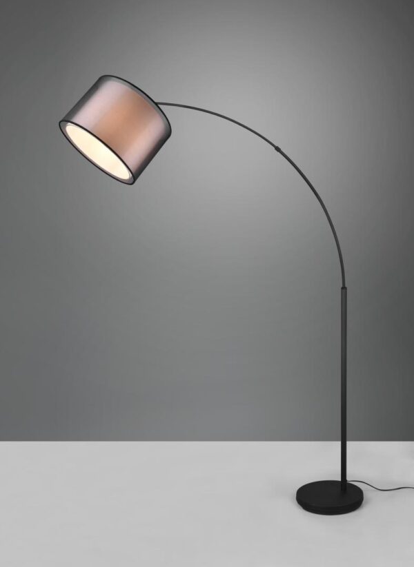 Lampadar Trio BURTON, excl.1xE27  , comutator picior, ↕ 171cm