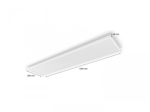 Panou inteligent LED RGB Philips Hue Surimu, Bluetooth, 60W (100W),