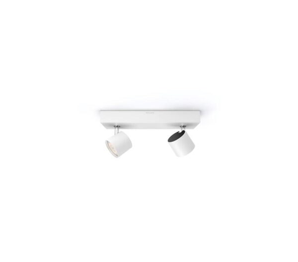 Spot LED Dublu Philips myLiving Star, 2x4.5W, 1000 lm, lumina
