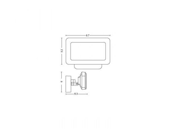 Proiector LED inteligent Philips Hue Welcome, 20.5W (80W), 2300 lm, - Image 4