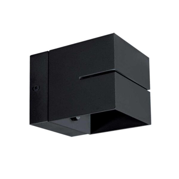 Aplica Vivalux SQUARE ADEL, G9, IP20, 80x80x107mm, Negru, bec neinclus