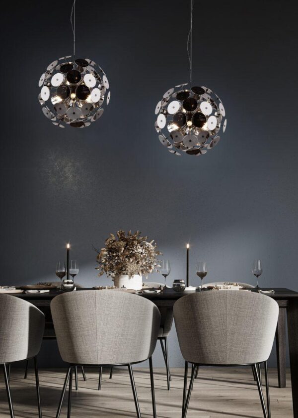 Lustra Trio DISCALGO, excl.6xE14, reglabil pe inaltime, Ø 54cm / - Image 3