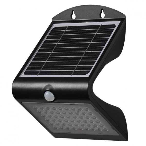 Aplica LED pentru exterior, solara cu baterie Li-ion, cu senzor