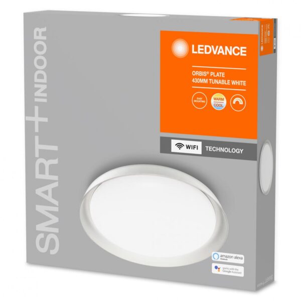 Plafoniera LED inteligenta Ledvance SMART+ Wifi Orbis Plate 430, 26W, - Image 3