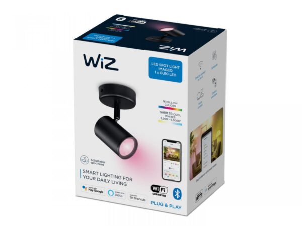 Spot LED RGB WiZ Imageo, Wi-Fi, Bluetooth, 4.9W, 345 lm, - Image 3