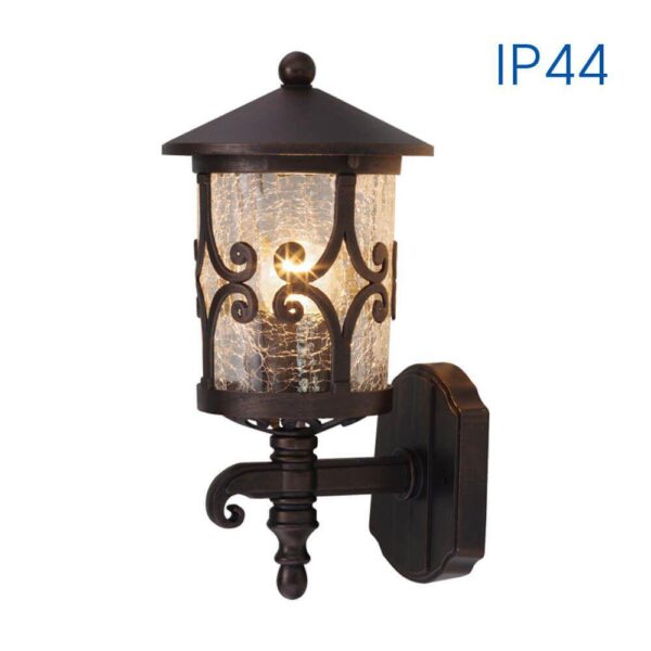 Aplica tip felinar Vivalux JARDIN UP, E27, max. 1x60W, IP44,