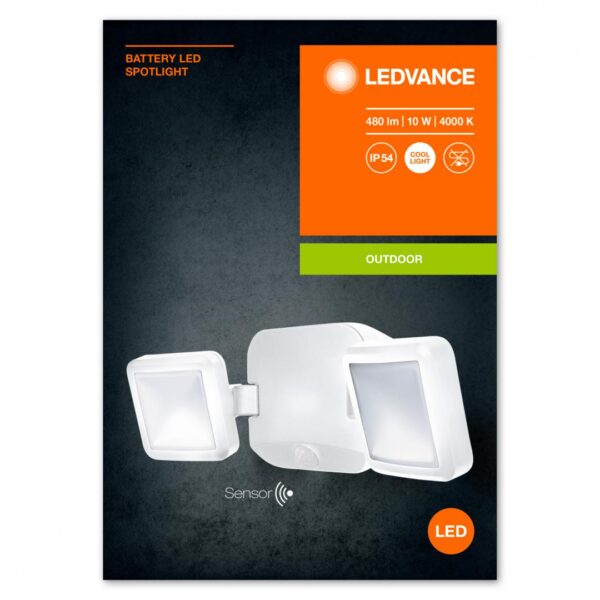 Aplica LED pentru exterior pe baterii 4x D neincluse, cu