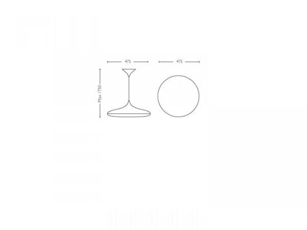 Pendul LED Philips Hue Cher, Bluetooth, 24W (204W), 2900 lm,