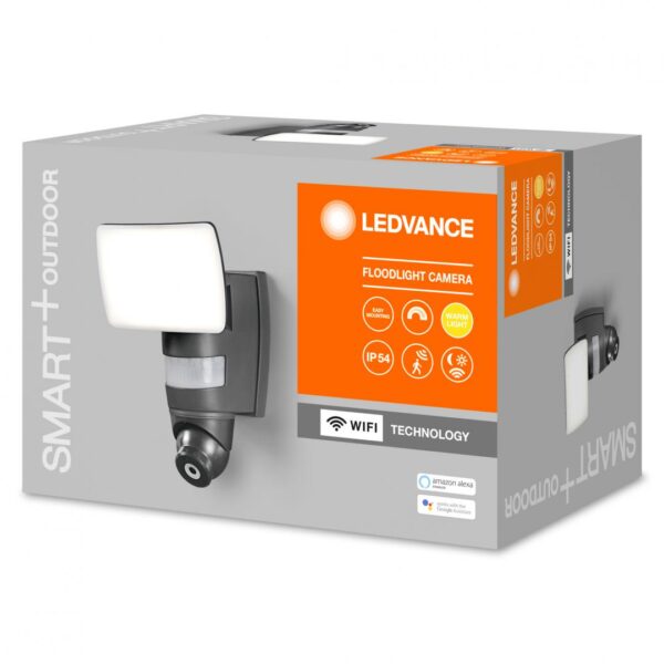 Proiector LED inteligent cu camera si senzor de miscare si - Image 3