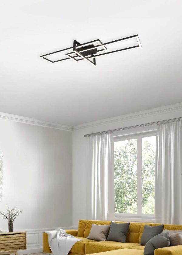 Plafoniera LED Trio SALINAS, 34W, 3900 lm, lumina calda (3000K), - Image 4
